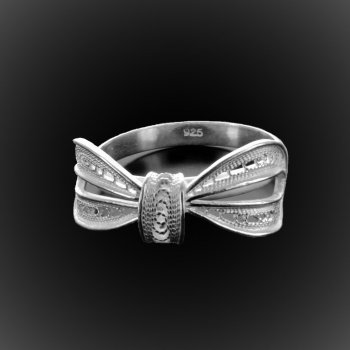 Bague Elio en filigrane d'argent Bague Elio en filigrane d'argent