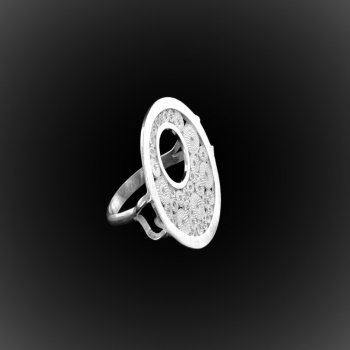 Bague Solaris en filigrane d'argent Bague Solaris en filigrane d'argent
