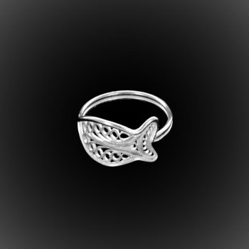 Bague La Calypso en filigrane d'argent Bague La Calypso en filigrane d'argent