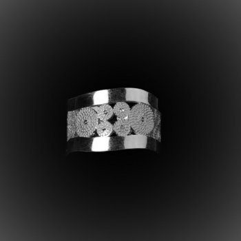 Bague Wave en filigrane d'argent Bague Wave en filigrane d'argent