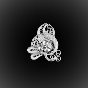 Bague Entrelacs en filigrane d'argent Bague Entrelacs en filigrane d'argent