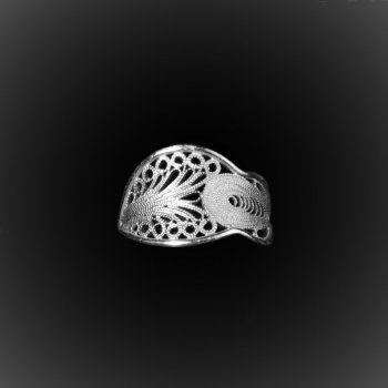 Bague Cascade en filigrane d'argent Bague Cascade en filigrane d'argent