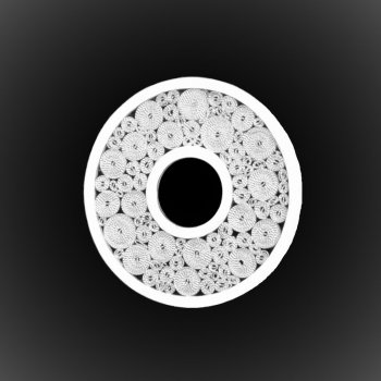 Pendentif Saturnus en broderie d'argent Pendentif Saturnus en broderie d'argent